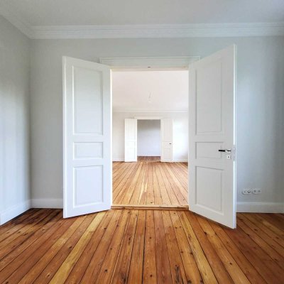 Hafenblick: wunderschöne Altbauwohnung mit Neubau-Komfort