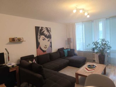 Stilvolle möblierte 1-Raum-Wohnung mit gehobener Innenausstattung mit Balkon und EBK in Durmersheim
