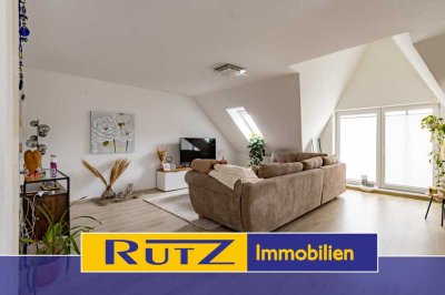 Ganderkesee-Heide | Helle 3 Zi.-Maisonettewohnung mit Balkon und Stellplatz