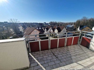 Gemütliche 3 Raum Wohnung mit Weitblick + EBK + Garage