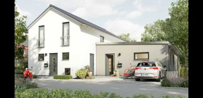Leben in Harmonie in ruhiger Lage. Zwei Generationen, ein Zuhause