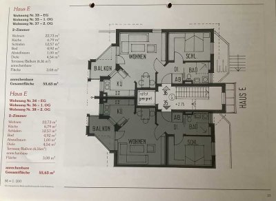 Helle 2-Zimmer Wohnung mit Balkon im 2. OG in Senden