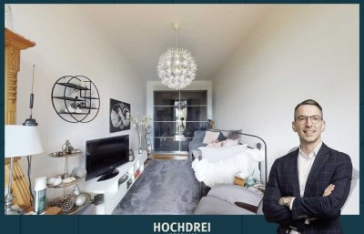 Gemütliche, vermietete 1 Zimmer Wohnung mit Balkon zum Kauf in Mainz-Gonsenheim