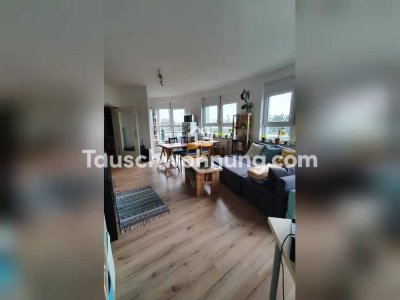 Tauschwohnung: Tolle 2-Raumwohnung mit riesiger Dachterrasse