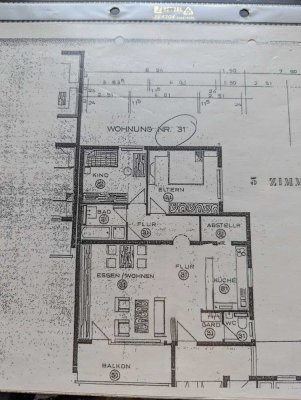 3-Raum-Wohnung mit Balkon und EBK in Markgröningen