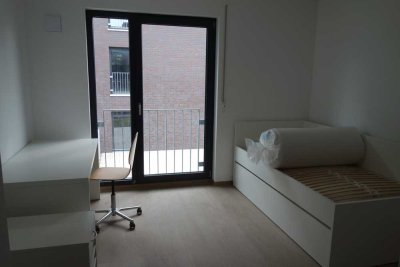 Schönes Appartement mit Balkon, möbliert