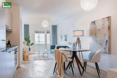 Erstbezugs-Neubau mit Zustimmung zur AirBnB-Nutzung mit hervorragender Ausstattung, Küche, Tiefgarage uvm. unweit der U1