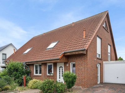 Moderne, gut ausgestattete Doppelhaushälfte mit Garage in bester Lage von Nordstemmen