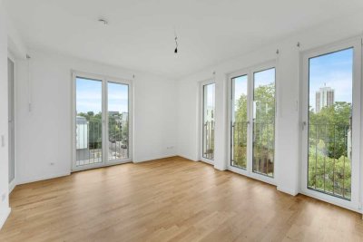 Erstbezug in Citynaher Wohnlage - hochwertige 3 Zimmer Wohnung mit Balkon