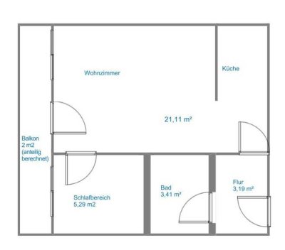 Zweitbezug nach Sanierung- wunderschöne Wohnung im EG mit Balkon und Rolläden
