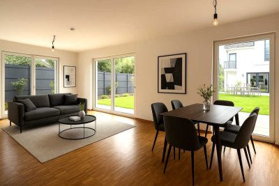 Isernhagen-Süd Erstbezug: Fußbodenheizung, große Terrasse mit Garten, TG, u.v.m.