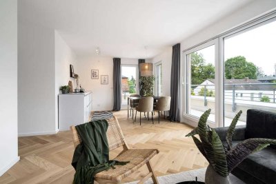 Obermenzinger Beletage: Faszinierendes Penthouse mit umlaufender XXL-Dachterrasse - sofort beziehbar