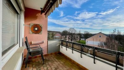 Heidberg, schöne 3-Zimmerwohnung, Südbalkon, renoviert