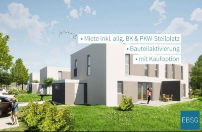Doppelhaushälfte mit Terrasse und Garten - Top 1