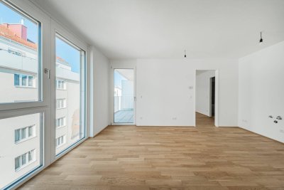 ERSTBEZUG &gt;&gt; schmucke 2-Zimmer Wohnung im 4. OG mit Balkon &gt;&gt; Alte Donau, Floridsdorfer Spitz
