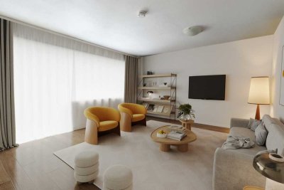 * Angenehm wohnen im Hochparterre *
Bezaubernde, vermietete 2,5-Zimmer-ETW mit Südbalkon