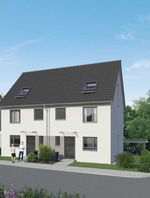 Neubau: DHH im Grünen mit herrlichem Weitblick nahe Tübingen!