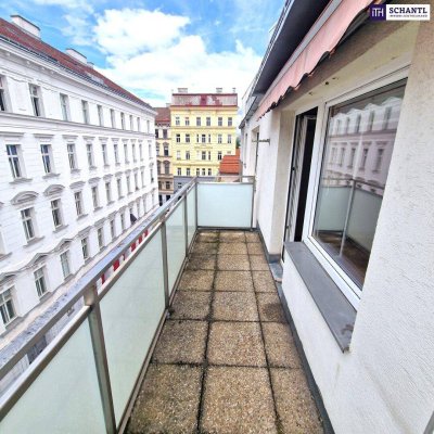 Preisreduziert! Citywohnung mit sonniger Terrasse in einem der gefragtesten Szeneviertel Wiens – stilvolles Zuhause oder wertbeständiges Anlageobjekt