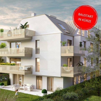 Exklusive Dachgeschoßwohnung nahe Hietzinger Bad: 4 Zimmer, Terrasse, Erstbezug!