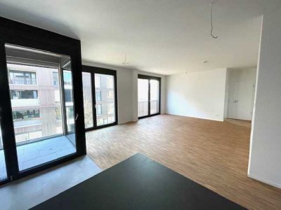 Neubau! Attraktive 3-Zimmer-Wohnung (K6-12) mit gemütlicher Loggia im "Neckarbogen" ,