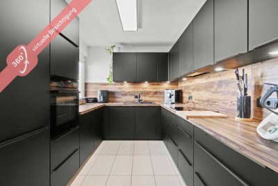 Ludwigsfeld: hochwertig modernisierte 3-Zimmer-Wohnung mit TG-Stellplatz in ruhiger Lage