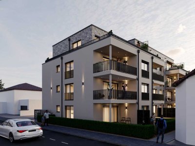 Exklusive Neubau-3-Zimmer-Wohnung mit privatem Gartenanteil als Sondereigentum