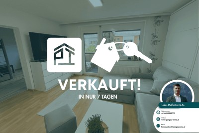 TOPLAGE STEGFELD: GEPFLEGTE 2- ZIMMERWOHNUNG MIT SÜDAUSRICHTUNG