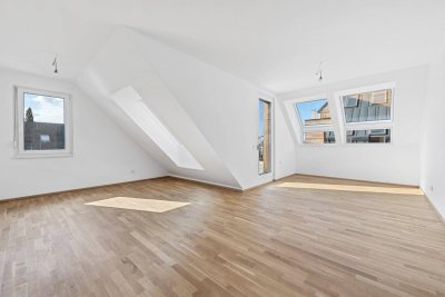 Entzückende Dachgeschoss Wohnung an der Lobau!