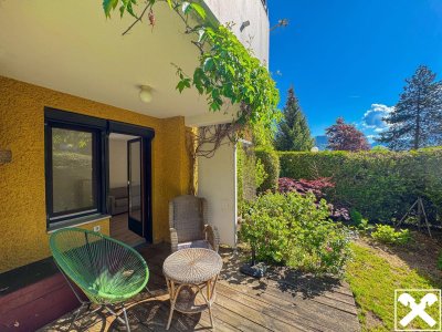 3-Zimmer-Wohnung mit eigenem Gartenparadies
