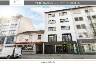 Zwei Mehrfamilienhäuser und mögliche Neubebauung in Neu-Isenburg