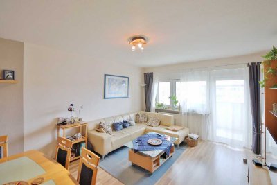Perfekt geschnittene 3-Zimmer-Wohnung mit Außenstellplatz und 1A Anbindung