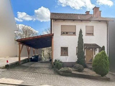 Sofort Bezugsbereit - schöne DHH mit großem Garten , ELW und Carport in KL - Erlenbach