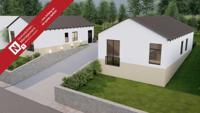 Projektiertes Neubau-Bungalow mit eigenem Grundstück in Namborn-Hirstein