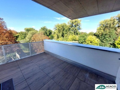 traumhafte 4-Zimmer-Wohnung in bester Lage Tullns mit Blick auf den Wasserpark / Ruhelage - zentral - nächst der Donaulände gelegen