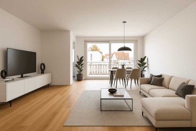 Großzügige 3-Zimmer-Wohnung mit Balkon in Stuttgart-Weilimdorf