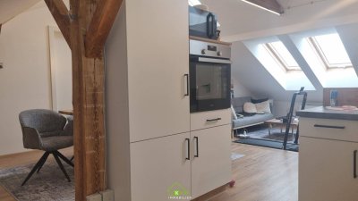 3-Zimmer-Dachgeschoßwohnung in zentraler Ruhelage