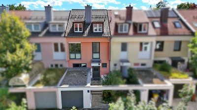 Reihenhaus mit Garten, Balkon und Garage in ruhiger, zentraler Lage von Garching