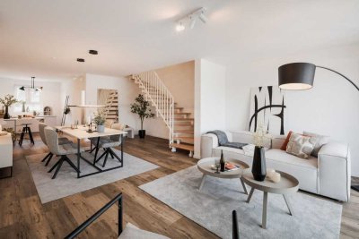 Stilvolle Neubau-Maisonette Wohnung mit Garten, Garage & PV-Anlage – Erstbezug für modernes Wohnen