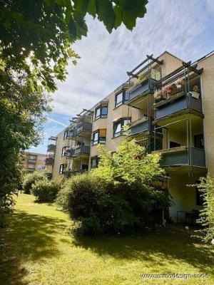 Solide Kapitalanlage in Aichach! 
Freundliche 3 ZKB mit Loggia + Balkon