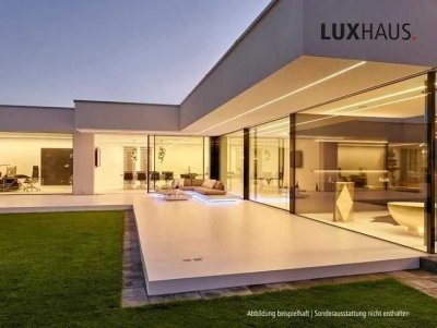 LUXHAUS Bauhaus Bungalow mit 180 m² WF inkl. Keller alles noch individuell planbar Schlüsselfertig