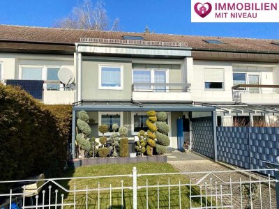 Wohnglück für die ganze Familie! Modernes u. traumhaft gelegenes Reihenhaus in Günzburg!