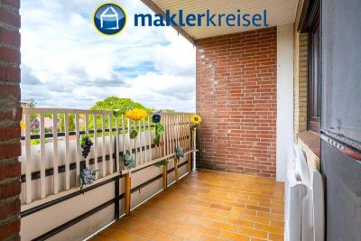 Kapitalanlage: gepflegte Dachgeschosswohnung mit Balkon in Schortes