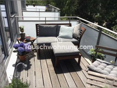 Tauschwohnung: Helle 2-Zimmer-Wohnung mit großem Balkon