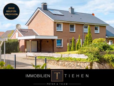 Halb so wild, doppelt so smart – DHH mit Mieter, Sonnenkick, neuem Dach und Garage in Meppen-Bokeloh