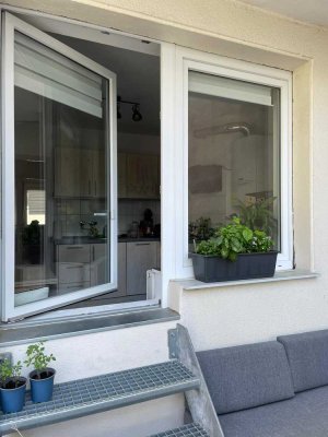 TOP 1-Zimmer-Wohnung mit Südwest-Terrasse und EBK nähe TH/FH