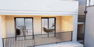 Neubauwohnung mit Südterrasse und Lift in Graz im Bau