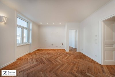 Erstklassig – 2-Zimmer-Erstbezug im stilvollen Altbau