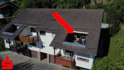 Gemütliche 3-Zimmer-Wohnung mit toller Dachterrasse und Ausblick ins Kupfertal
