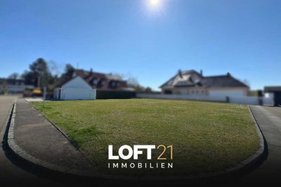 ** Attraktives Baugrundstück für Doppelhausprojekt – zentrale, dennoch ruhige Lage in Manching **