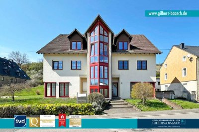Fell-Fastrau: Großzügige Eigentumswohnung in einem gepflegten Wohnhaus mit Blick ins Grüne.